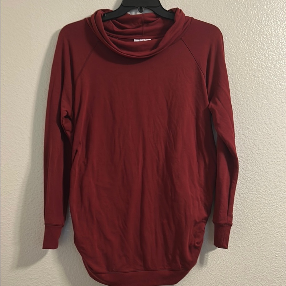 Ingrid & Isabel Red Cowl Neck Sweater